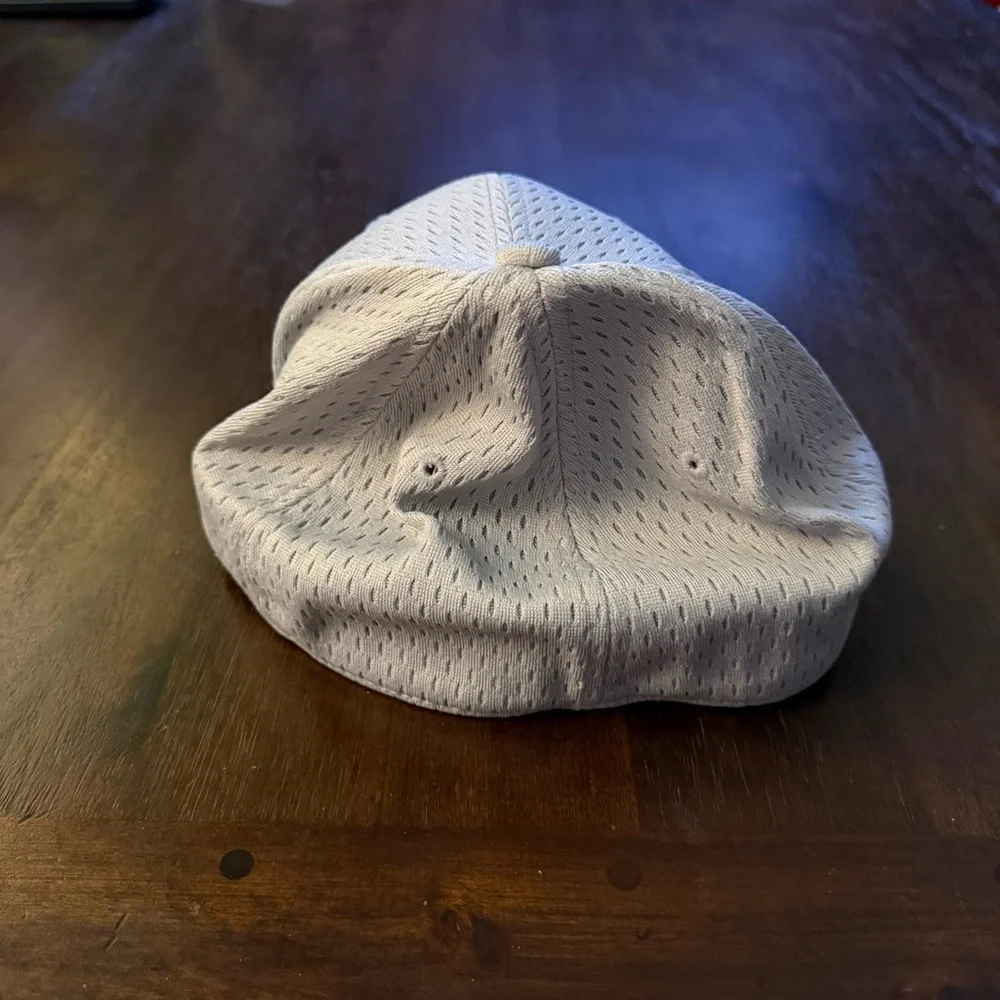 Gray Baseball Cap SL with Red‎ and Blue Logo